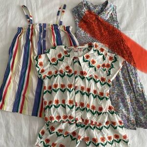 Floral & Striped Girly Bundle - Size 4
